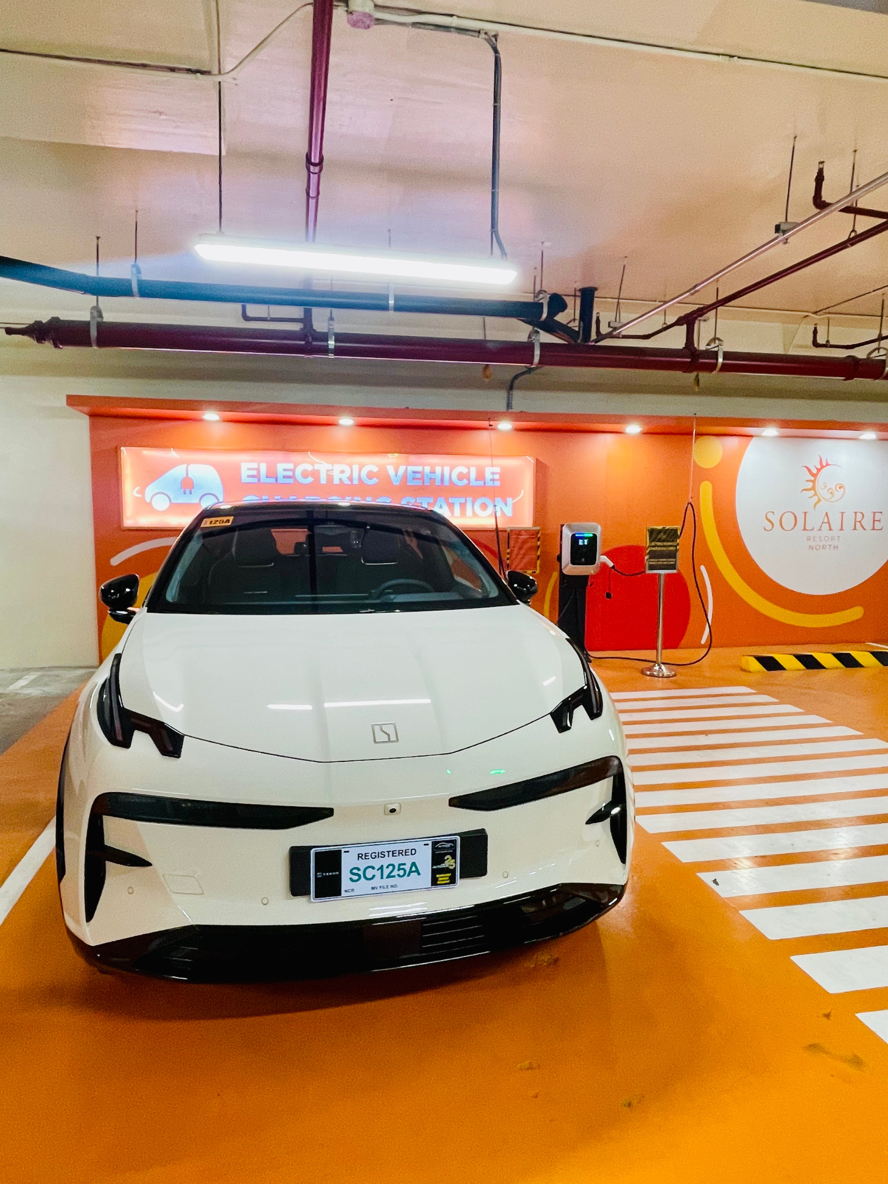 Zeekr X Solaire North Charging Station