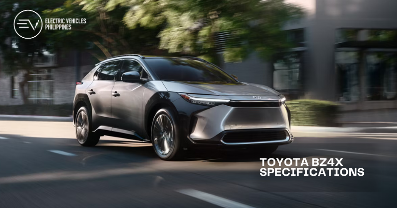 Toyota BZ4X Specifications Philippines