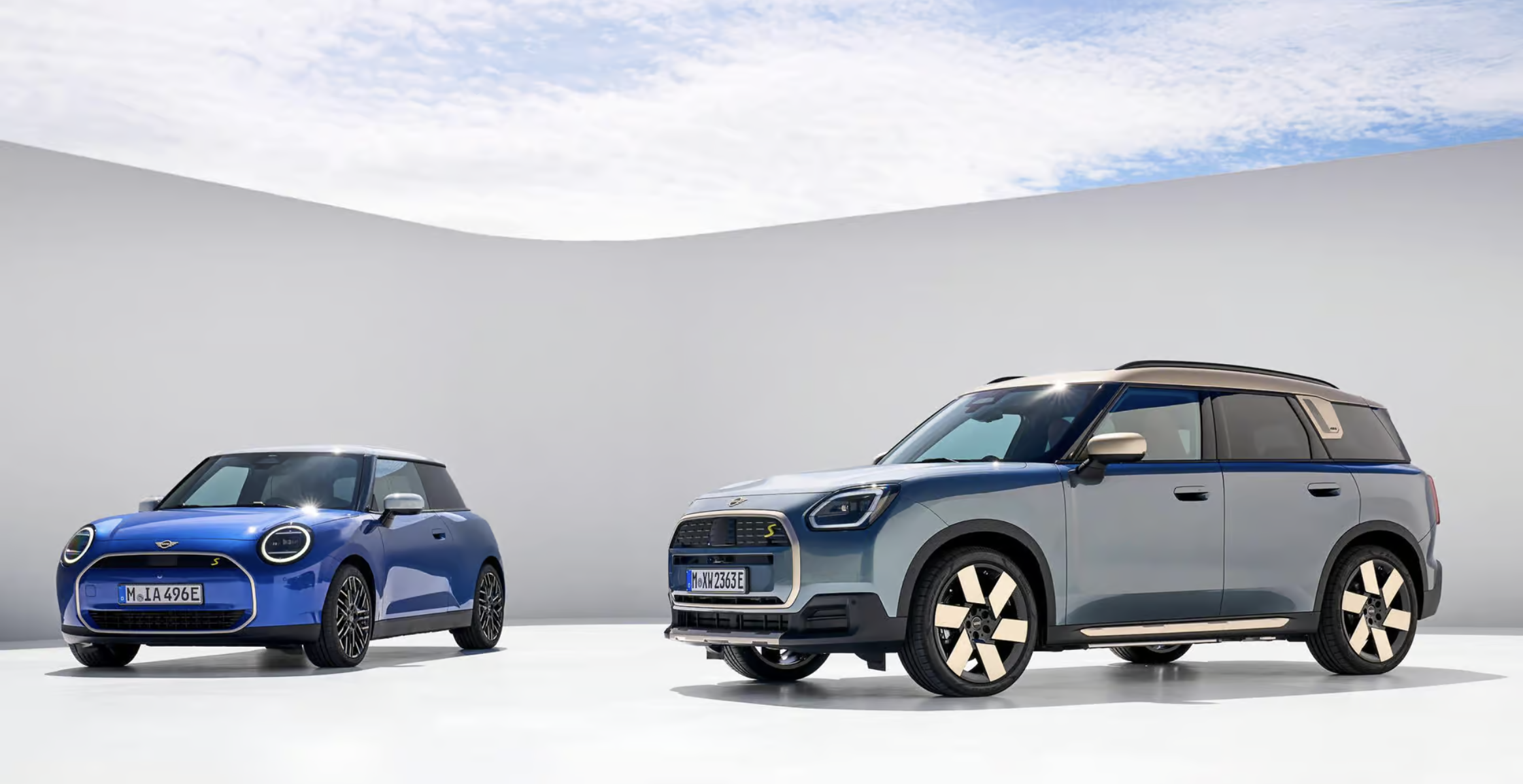 Mini Cooper and Countryman EV