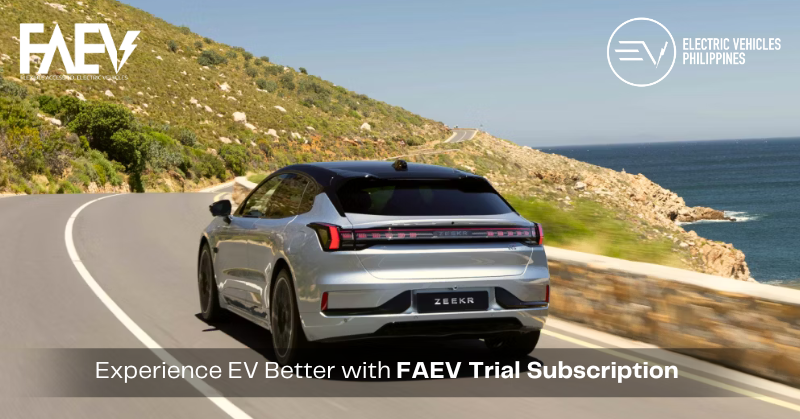 FAEV Trial Subscription Program: Test Drive Your Dream Electric Vehicle For A Week Before You Buy It