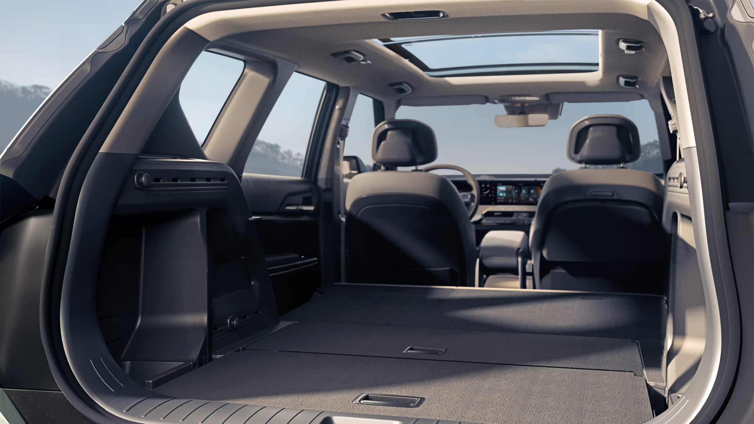 Kia EV5 trunk storage